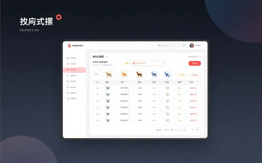 开奖结果展示界面设计